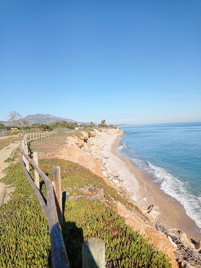 Ferienwohnung Apartamento Junto Al Mar Les Cases d'Alcanar Exterior foto